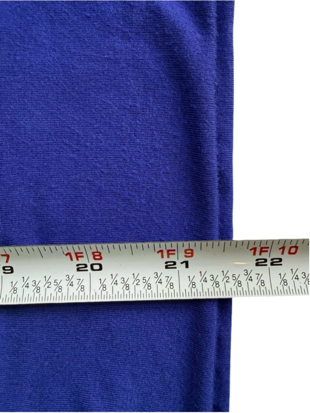 Blue Sky Royal Blue Bamboo Blend Mini Pencil Skirt Size XS Bodycon Bandage - Picture 6 of 10